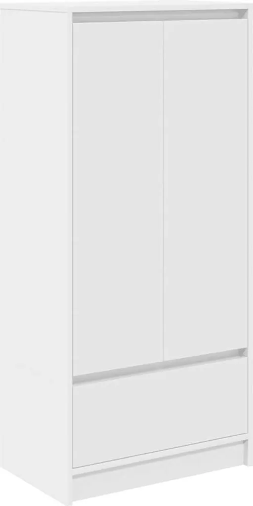 SYFAX™ Armadietto Design Bianco 55,5cm - Storage in Multistrato
