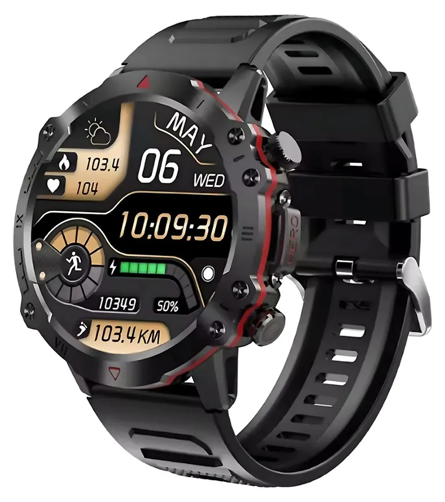 Smartwatch D12 Fitness Tracker IP67 - Orologio Cardiofrequenzimetro Android iOS