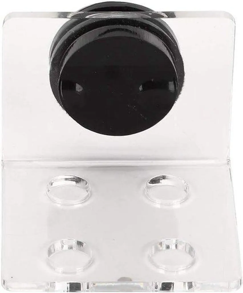 Support de filtre aimanté 4 trous transparent pour aquarium moderne