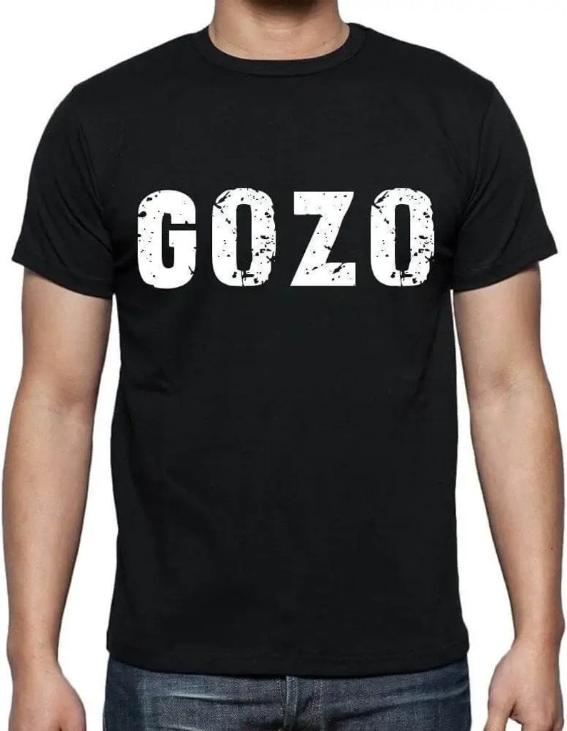 Herren Grafik T-Shirt Gozo Öko-Verantwortlich Vintage Jahrgang Kurzarm Lustige Druck Geburtstag Geschenk Mann