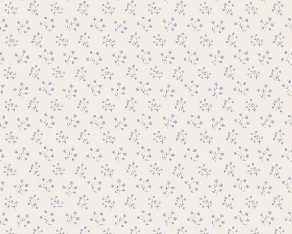 Vliesové tapety 39074-1 Maison Charme - modré kvietky Obrázok produktu 
