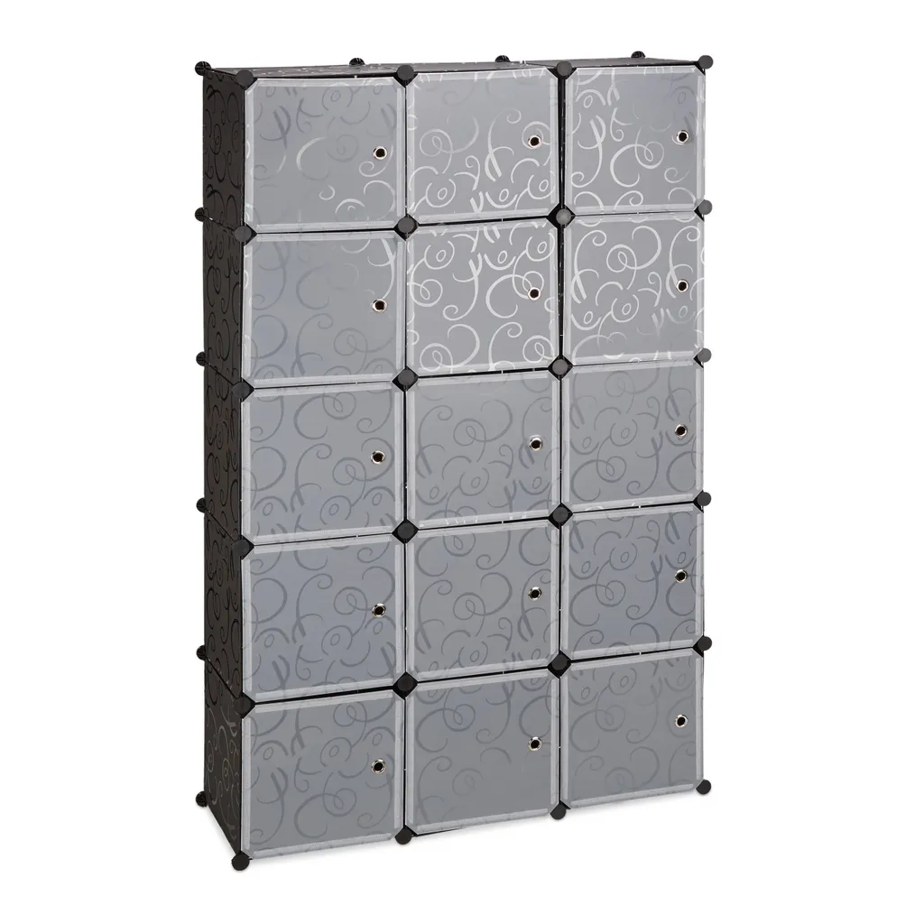 Armoire de Rangement Modulable 11 Compartiments pour Dressing et Maison - 8