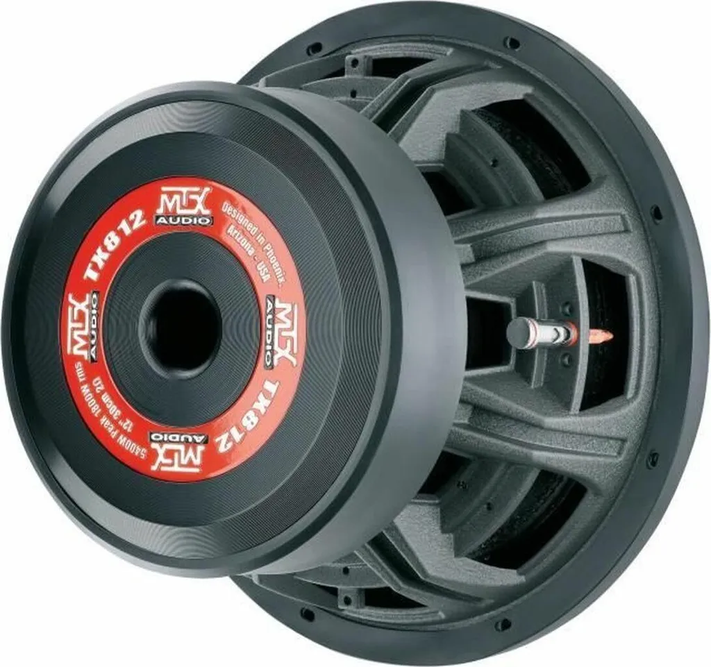 Subwoofer MTX Audio TX615 pour corriger le manque de basses en voiture