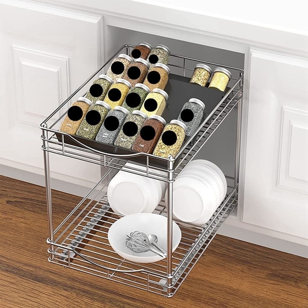 Gewürz Organizer Schublade, Gewürzregal Schublade Produktbild 3