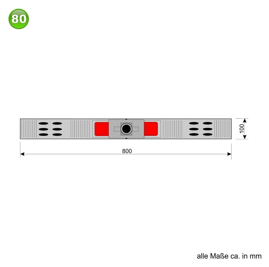Set 5 Telai Mop 80cm Pieghevoli | Supporto Scopa Frangia Professionale - 3