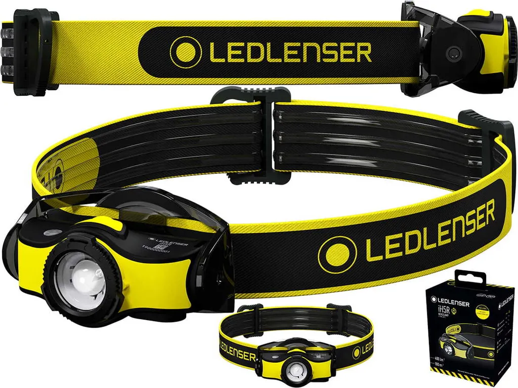Lampe frontale LED LENSER IH5R 400lm avec focus variable et tête pivot - 8