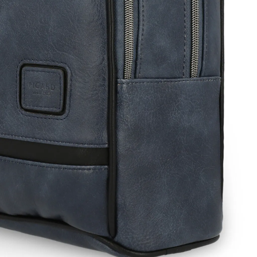Sac à dos PC portable 15 pouces PICARD Breakers bleu jeans multifonction - 8