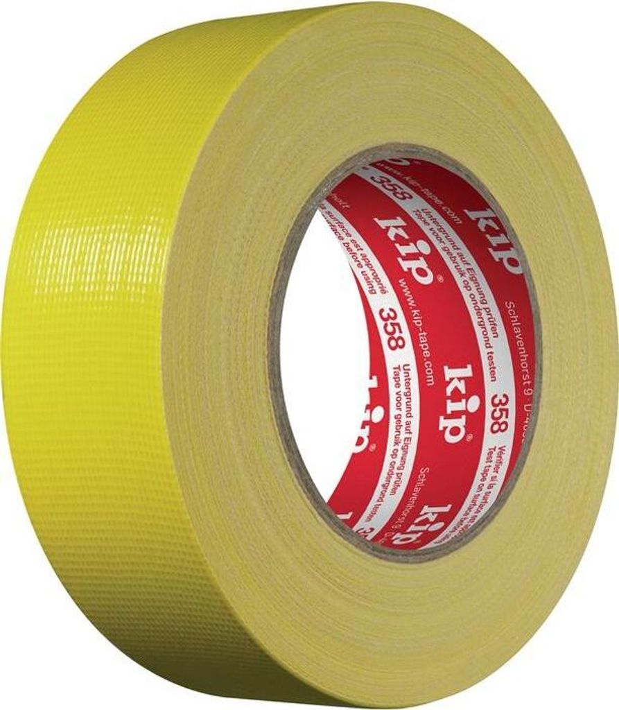 Beton-/Mauerband 358-44 gelb L.50m B.44m