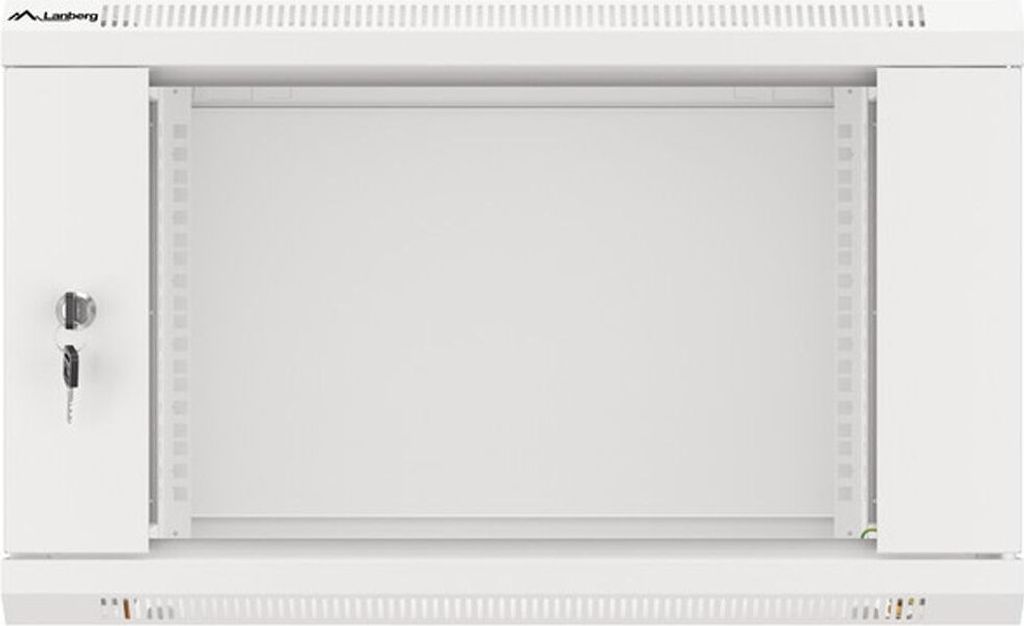 Lanberg WF01-6406-10S, Nástenný regál, 6U, 60 kg, Šedá Obrázok produktu 