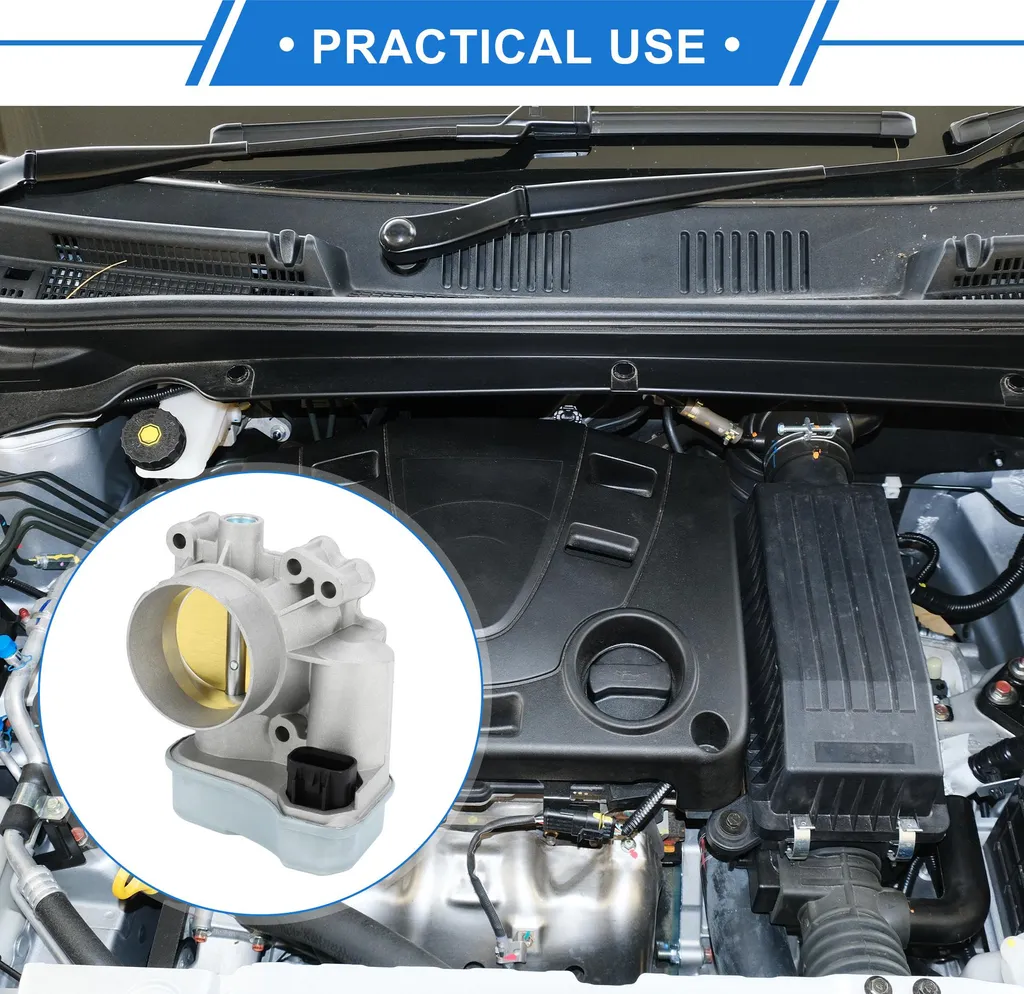 Actionneur de Papillon des Gaz pour Chevrolet Malibu 04-05 Aluminium