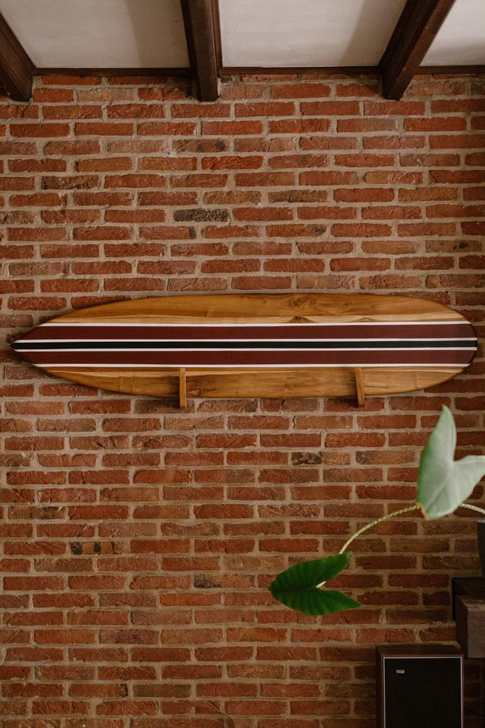 Tidez Surfbrett Dekoration - Surfbrett aus Holz - Surfbrett Produktbild 7