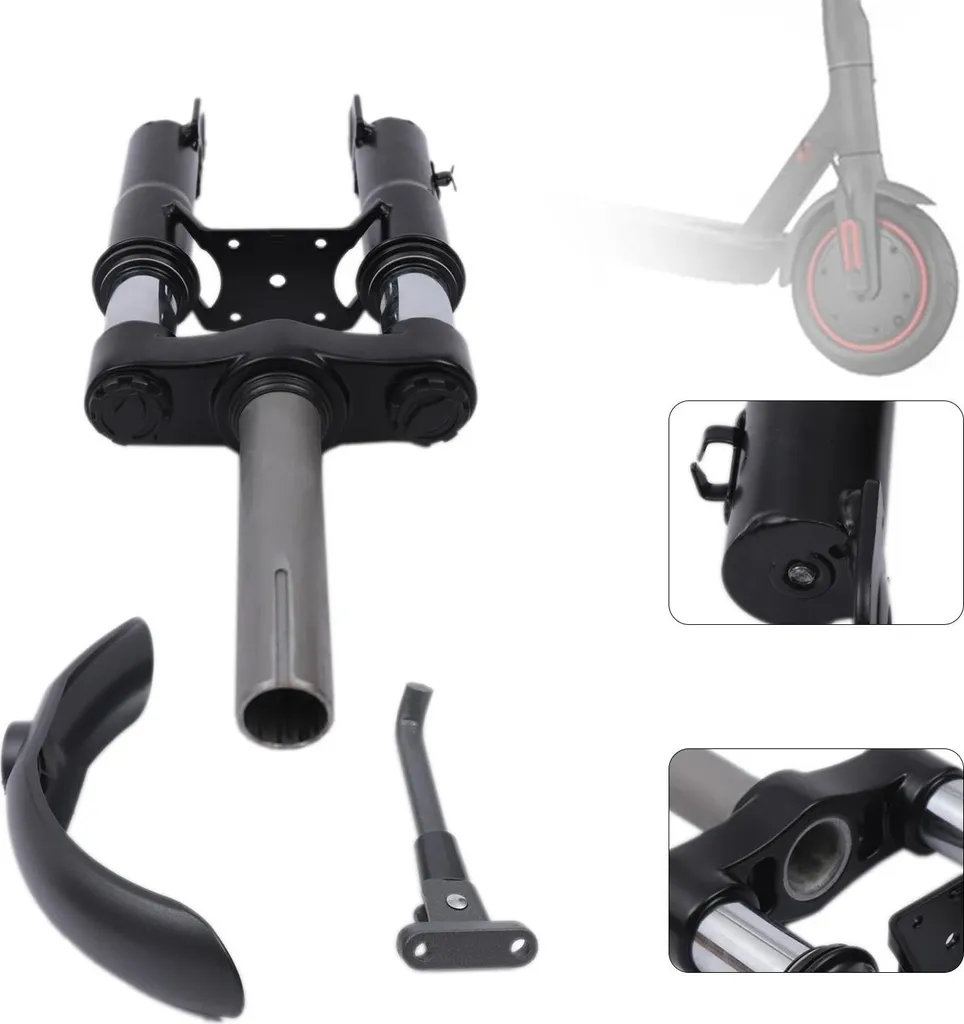 Suspension avant Xiaomi M365 pour un confort de route optimal noir - 4