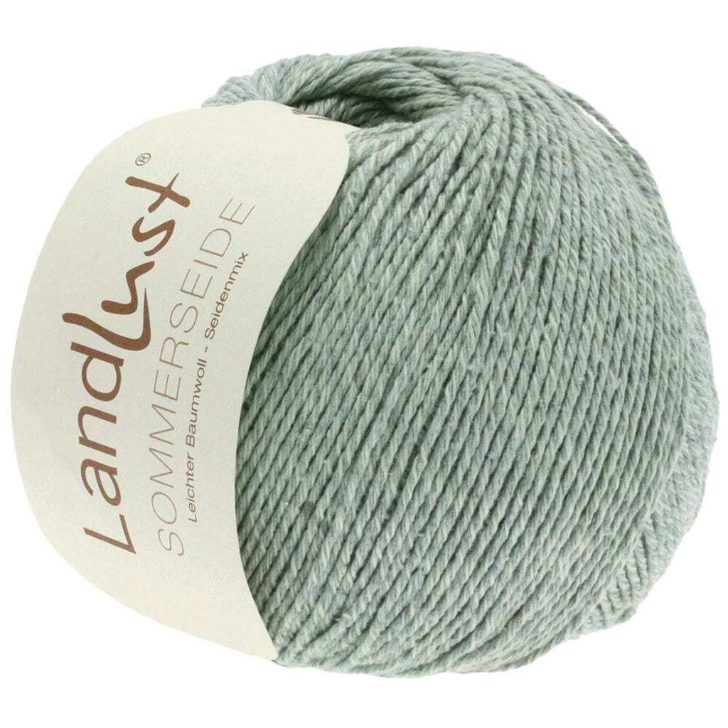 Lana Grossa Landlust Sommerseide 005 Graugrün 50g Produktbild 