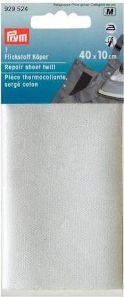 Prym Tissu de raccommodage sergé thermocollant 12 x 45cm Image du produit 