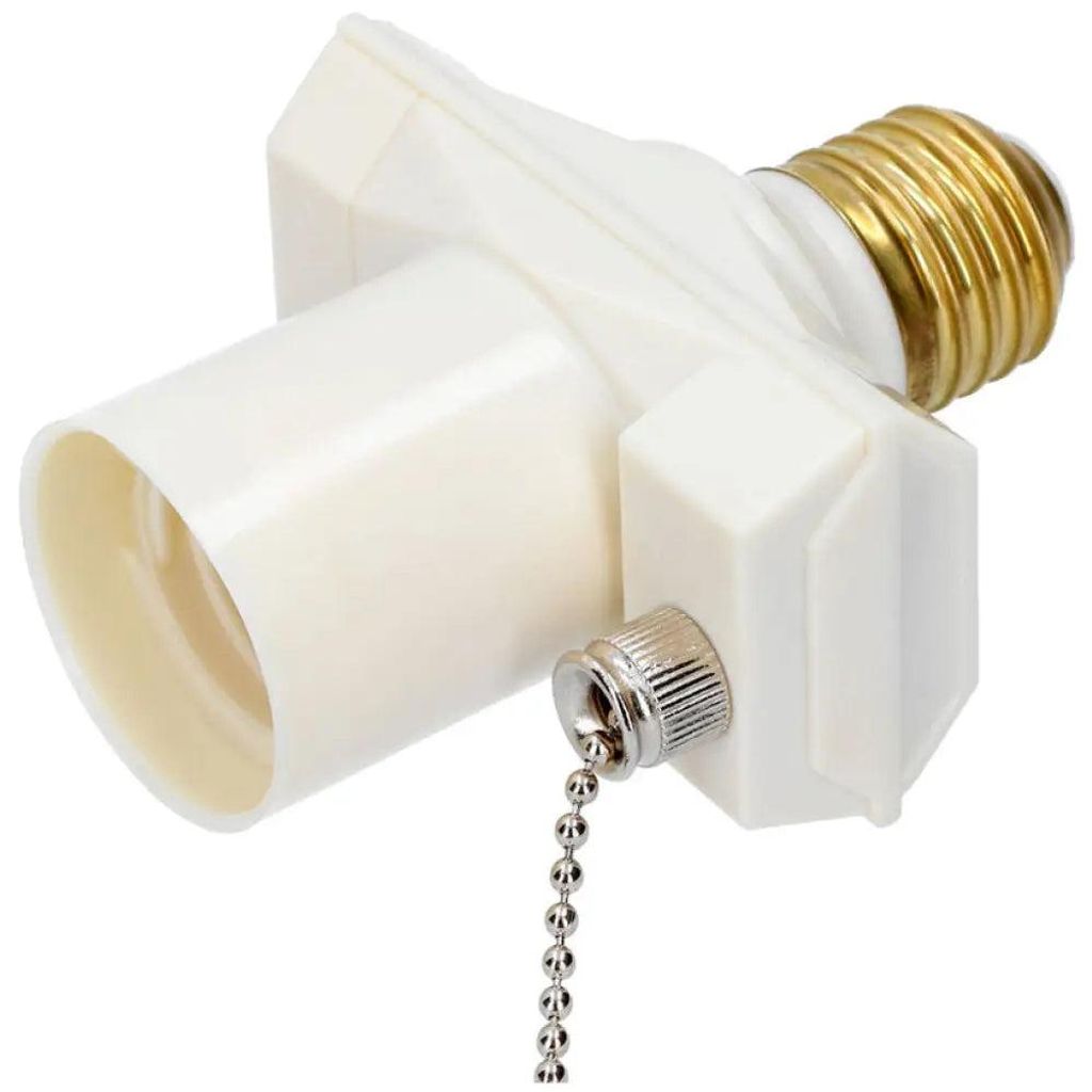 Adattatore per lampada E27 con interruttore e catena, Immagine del prodotto 