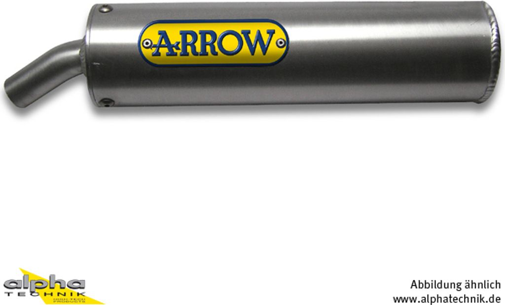 ARROW Auspuff STREET für Rieju MRX50 Modelljahr 2002-2003, Titan