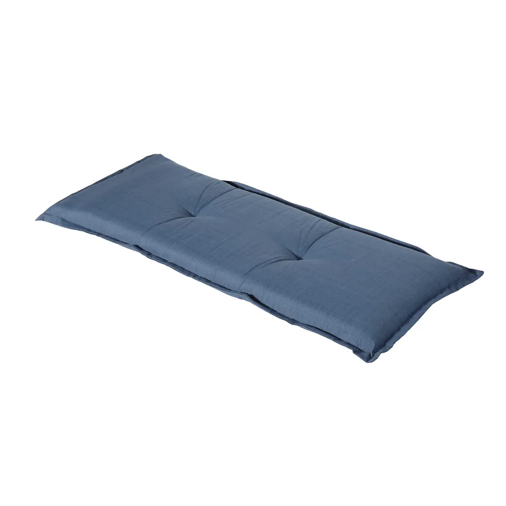 Copri panca Basic blu cobalto 150 cm 50% cotone / 50% poliestere