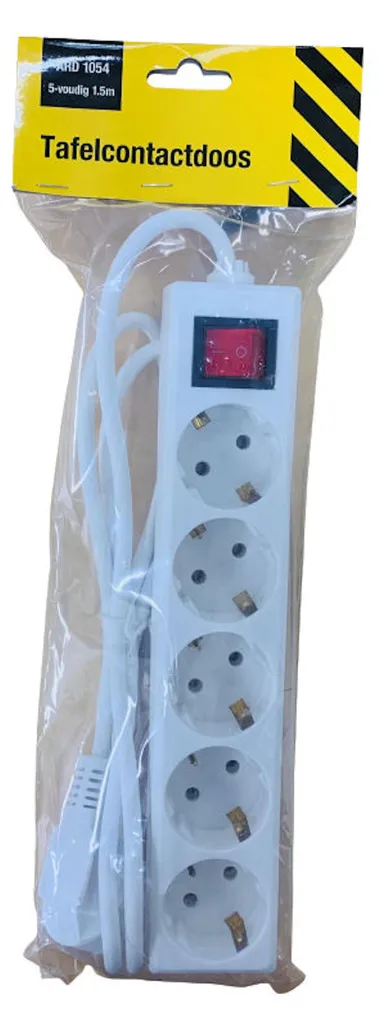 Jouet éducatif prise de table Cilgro multicolore avec câble de 1,5 m