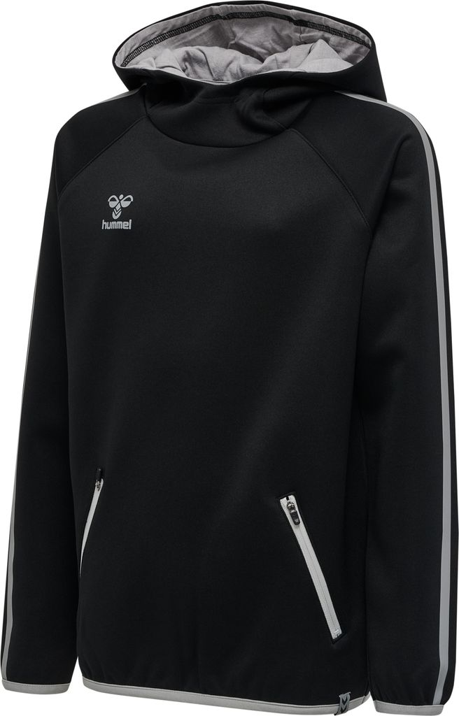 Hummel Kinder hmlCIMA Hoodie - 205488, Farbe:Schwarz, Textil:164
