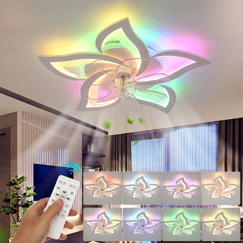 65W LED Deckenleuchte mit RGB Backlamp, Leise Produktbild 