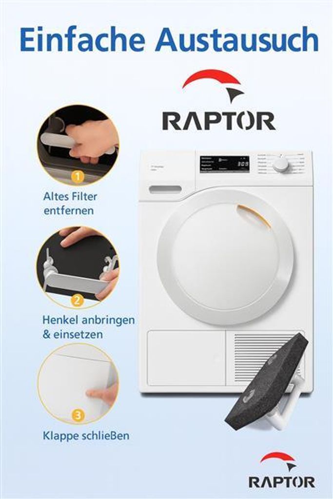 Filtre pour sèche-linge Miele T1 - Filtre en mousse de Image du produit 