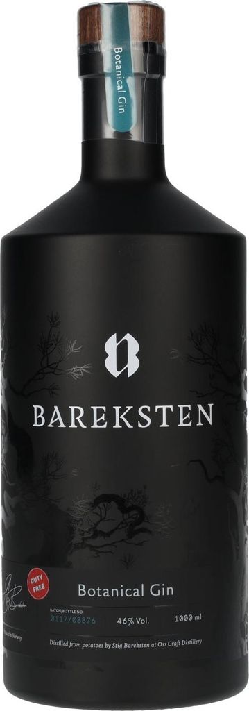 Bareksten Botanical Gin 46% Vol. 1l Produktbild 