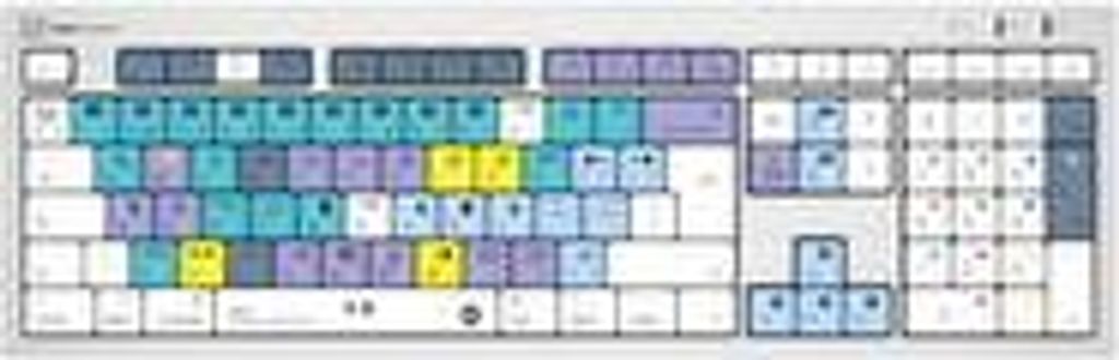 Logickeyboard Davinci Resolve Classic ALBA UK Mac