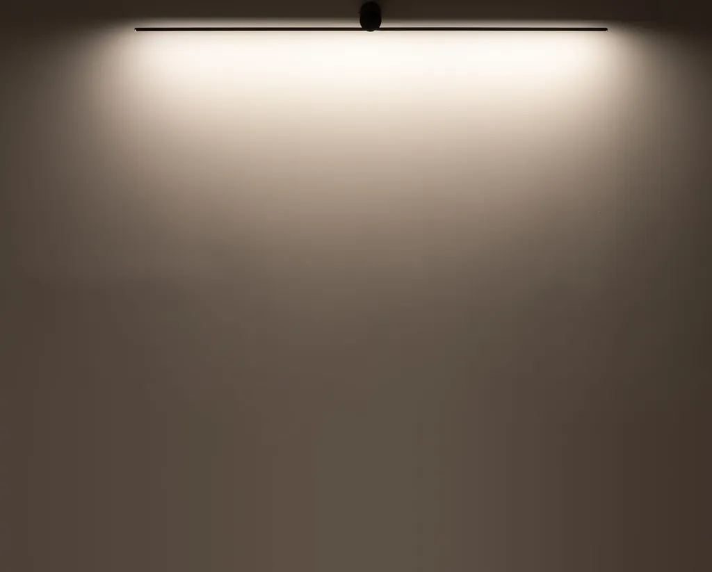 Luminaire mural design LED SPIN blanc chaud en aluminium 66 cm
