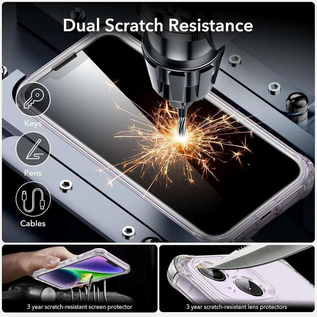 Coque MagSafe iPhone 14 Antichoc - Protection Robuste et Transparente à 360° - 7