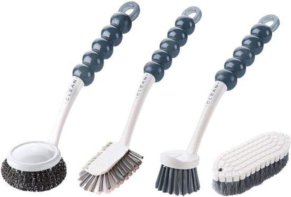 Universal Reinigungsbürste Set - für Küche und Herdplatte - 4 Stück