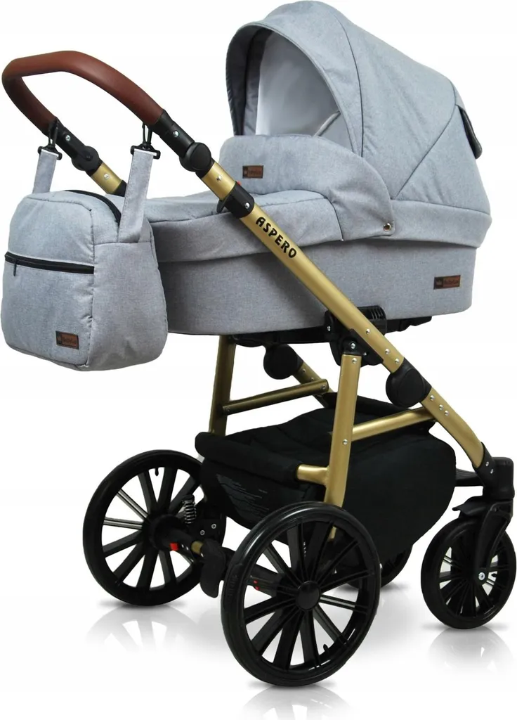BabyLux® Aspero 2in1 Cat Set Silver Flex | Poussette combinée chat - 2