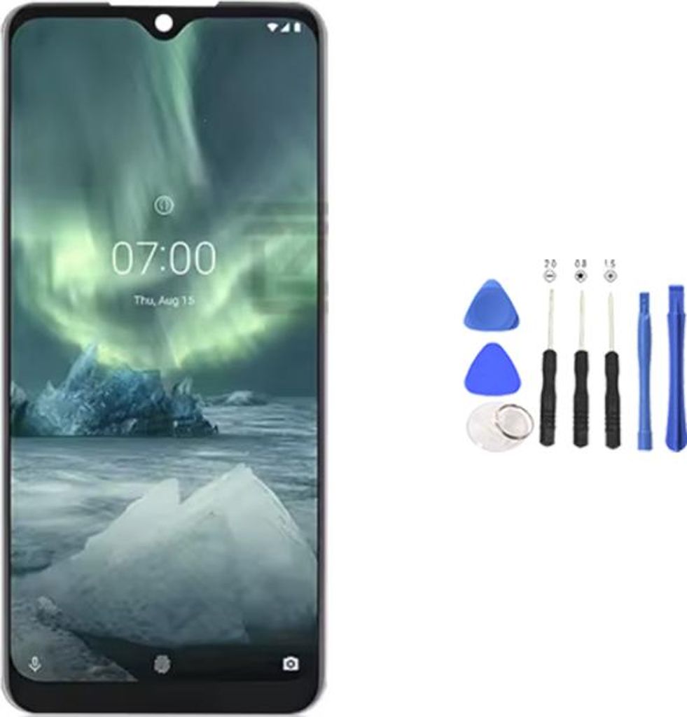 Original Nokia 7.2 TA-1181 LCD Display mit Rahmen Produktbild 