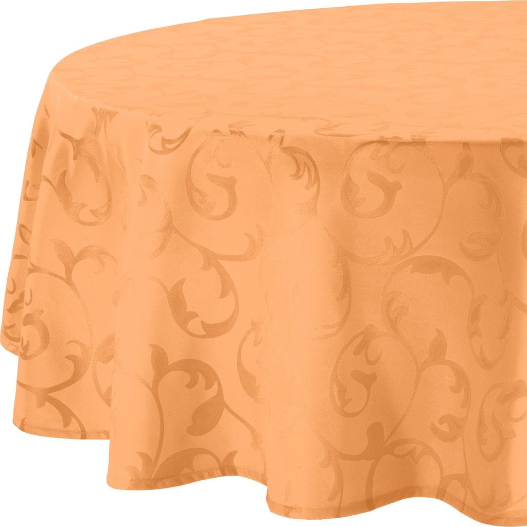 Erwin Müller Tischdecke Greven" orange rund: 160 cm Ø"