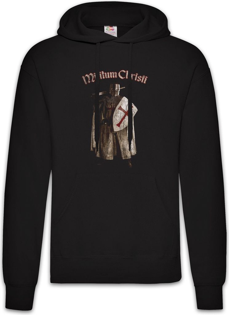 Urban Backwoods Templar III, Herren Hoodie, Farbe: Schwarz, Größe: M