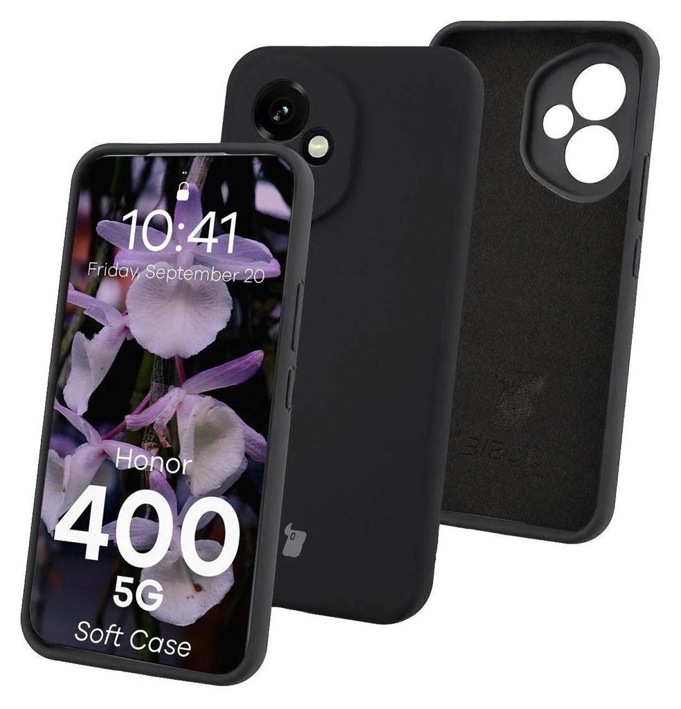 Bizon Soft Case Honor 400 schwarz Produktbild 
