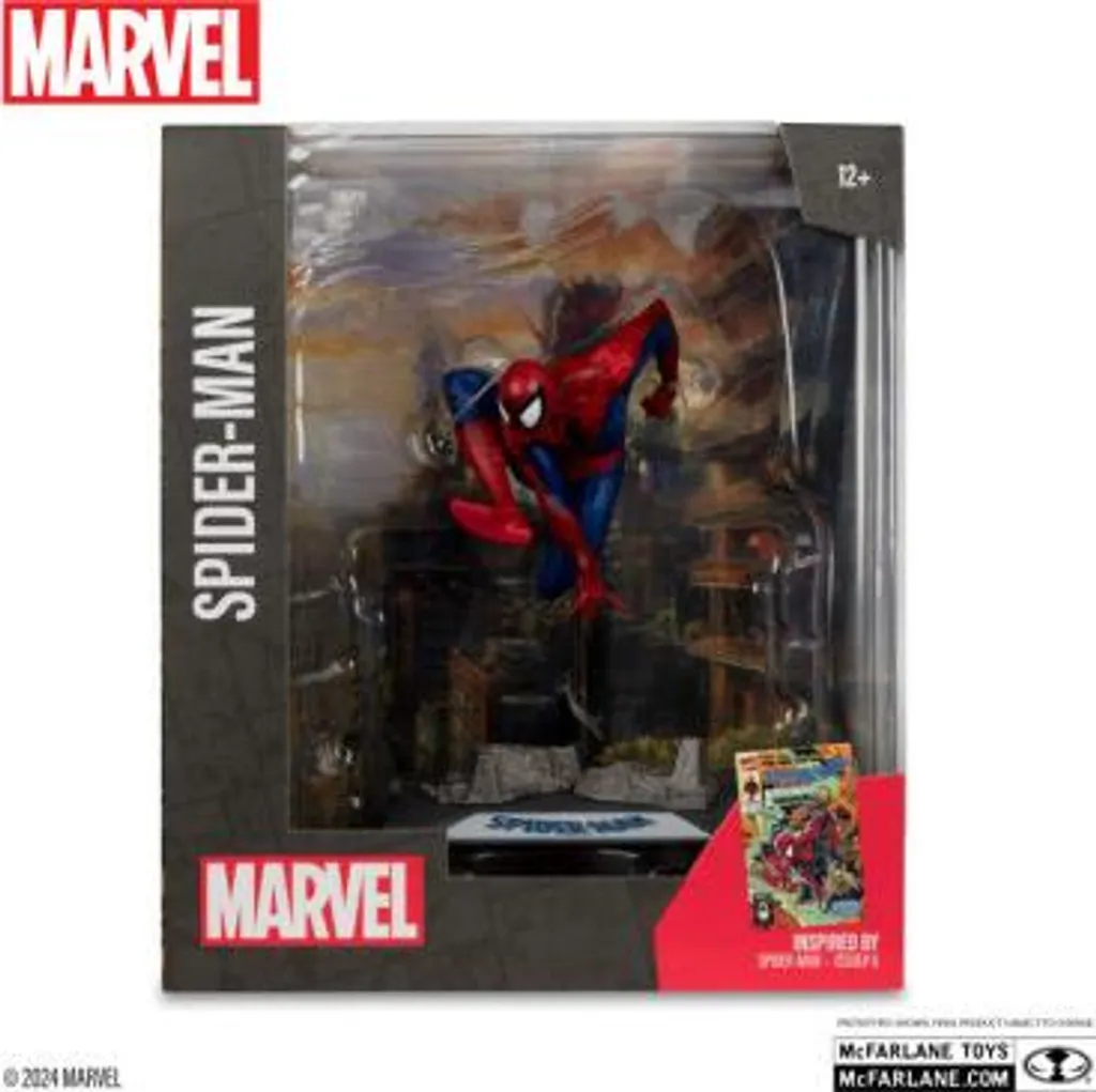 Miniature Marvel Spider-Man PVC 9cm #6 - Statue Iron Studios 1/10 - 11