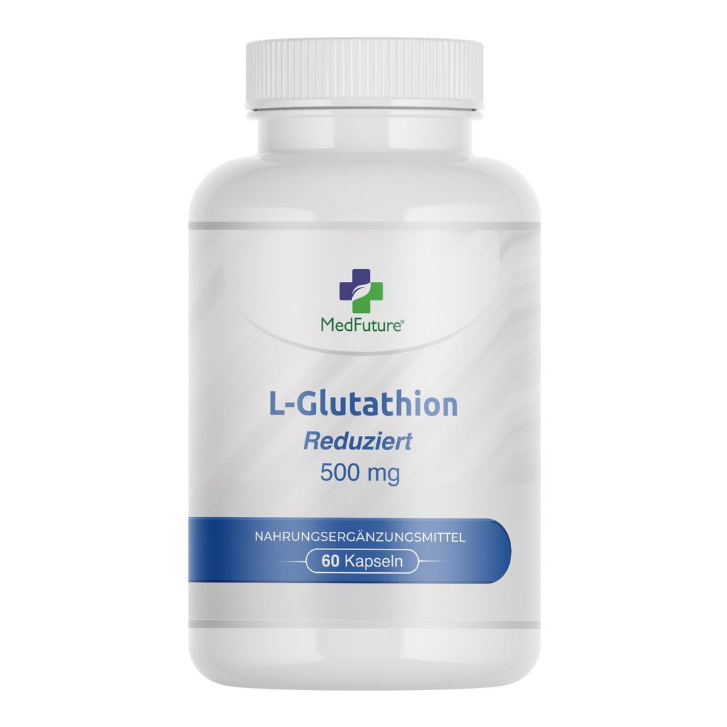 L-Glutathion 500 mg gélules - 60 gélules - Haute dose de Image du produit 