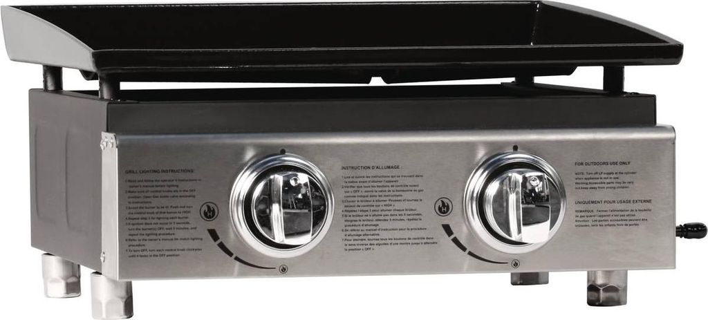 Plancha "Presto 4" - 4 Brenner - 9,7 kW - Grau Produktbild 