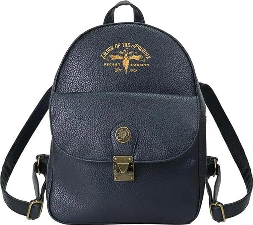 Sac à dos Harry Potter pour Voyages et Études - Noir Ordre du Phénix Uni