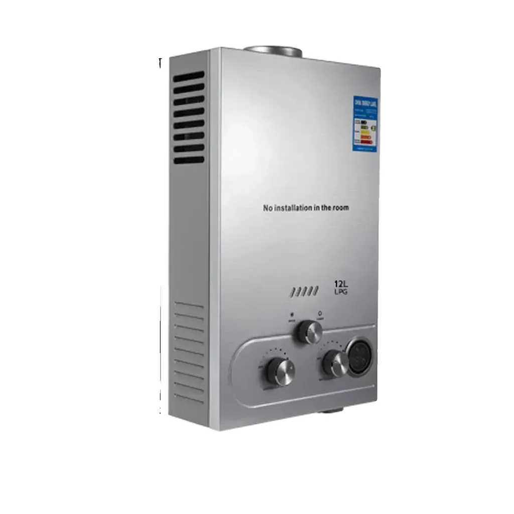 Chauffe-eau instantané 12L gaz propane : fini l'eau froide !