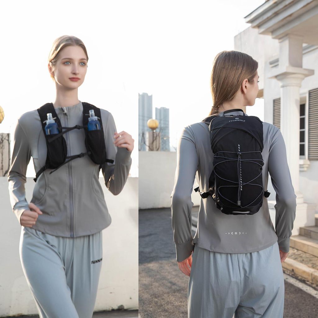 Trail Run ultraleichte Laufweste - Damen und Herren Hydratationspack Rucksack