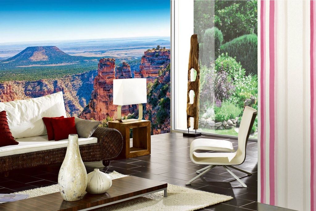 Vlies Fototapete CEDAR MOUNTAIN IN ARIZONA 375 x 250 cm (inkl. Kleister) - Vlies Tapete, Wandtapete, Wandbilder - Tapete für Wohnzimmer Schlafzimm...