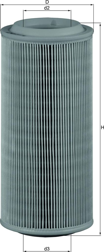 Luftfilter KNECHT LX 685 für VW Lupo (6X1, 6E1) Filtereinsatz