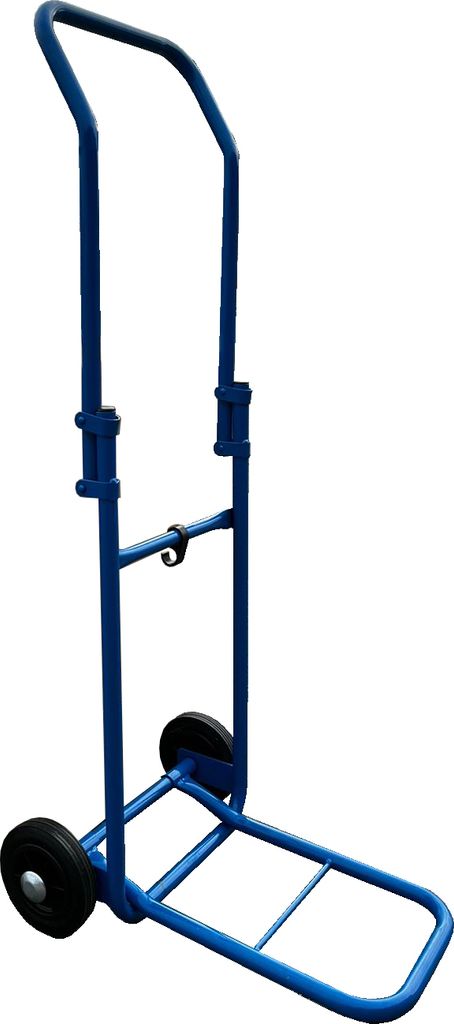 Sackkarre Stahlrohr 2fach klappbar 120 kg - große Rundrohr Aufnahme 250 x 340 mm