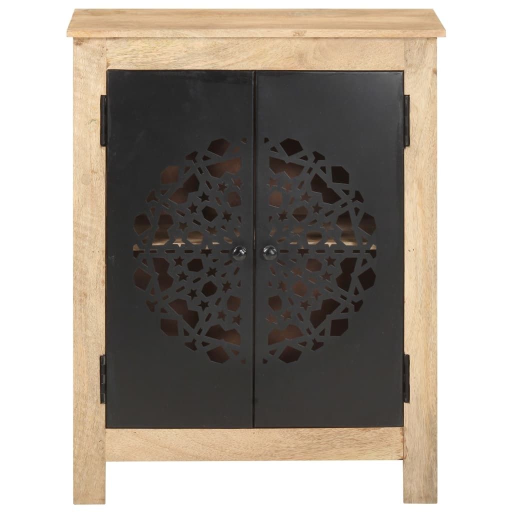 Möbel Sideboard - elegante Design - Mehrzweckschrank - 60x35x75 cm Massivholz Mango - Kommoden CLORIS4036611