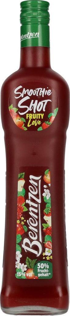 Berentzen Smoothie Shot Ovocná jemně sladká příchuť láhev Obrázek produktu 