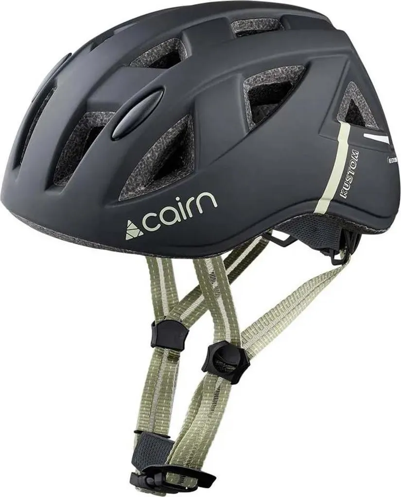 Casque de vélo urbain Junior Cairn Kustom Noir - Protection Enfant S