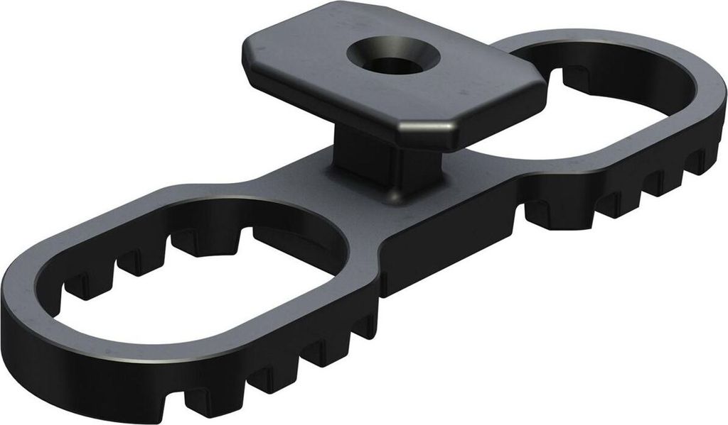 K&R Terraflex N6 mit Bohrschraube A4, 5x35mm für Aluminium-Unterkonstruktion