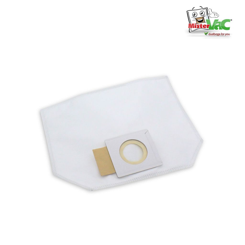 MisterVac Staubsaugerbeutel 10er Pack - Kompatibel Mit Powerplus POWX323 Sauger