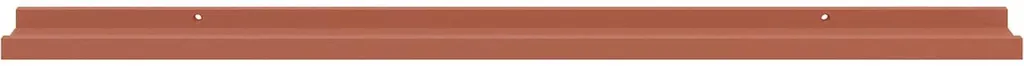 Mensole a Scomparsa SYFAX 100cm Rosse - Set 4 Pezzi Legno - 7